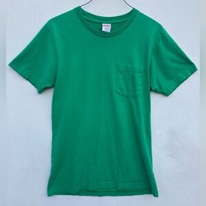 Supreme Pocket Tee green size M made in USA